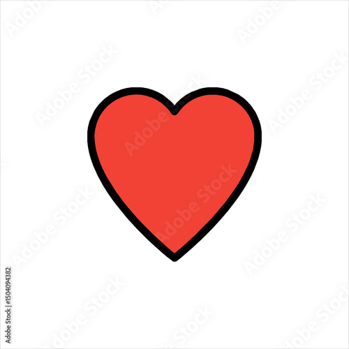 red heart icon