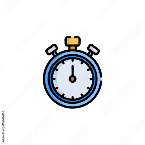 stopwatch vector illustration