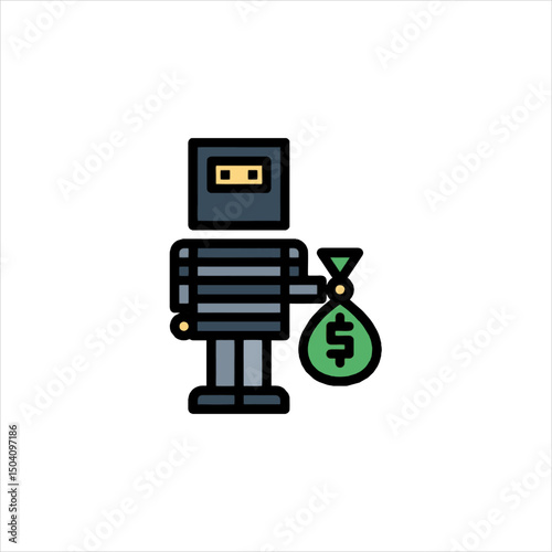 money bag with money