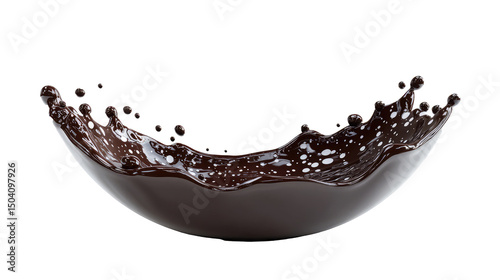 Liquid chocolate splashing, Chocolate or Cocoa splash, Chocolate day, 7 july