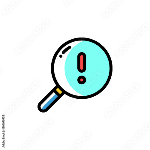 vector magnifying glass