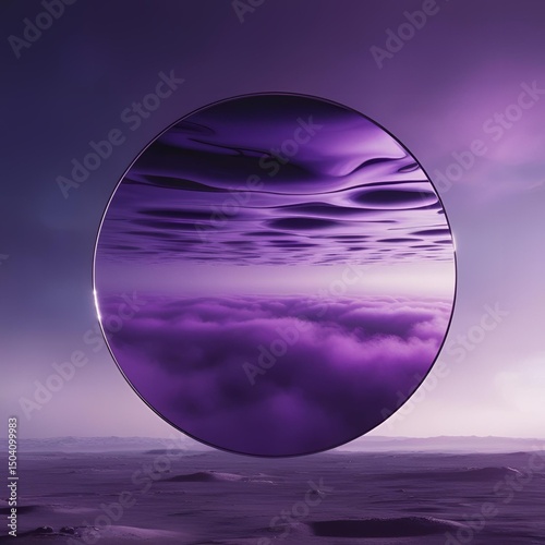 Night sky with a full moon and clouds reflecting moonlight on the dark sea horizon
