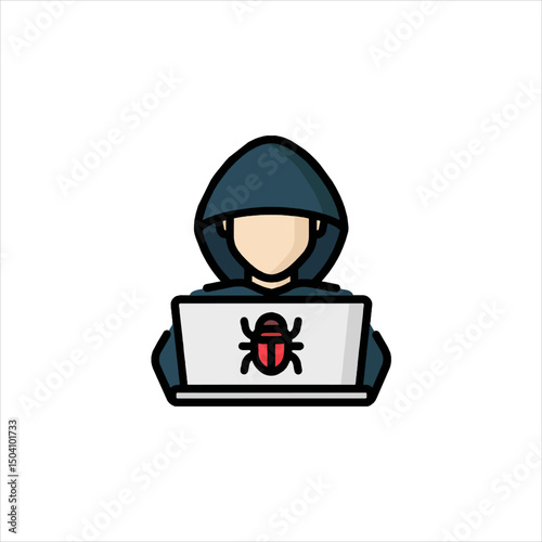 man with laptop