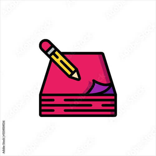pencil and eraser