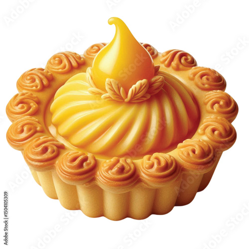 A Single Yellow Pastry