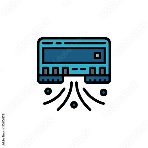 retro radio icon