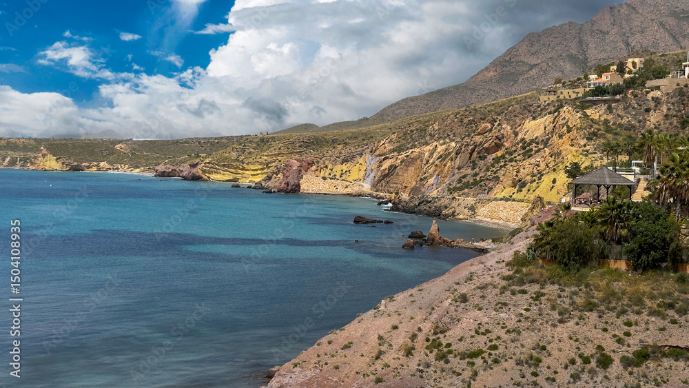 Obraz premium bolnuevo beaches, Murcia, Spain