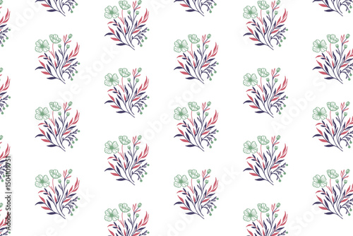 floral sketch design, seamless line art texture, modern wrapping paper, single line rose pattern, kitchen textile fabric

