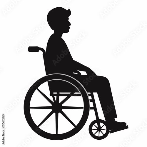 man in wheelchair