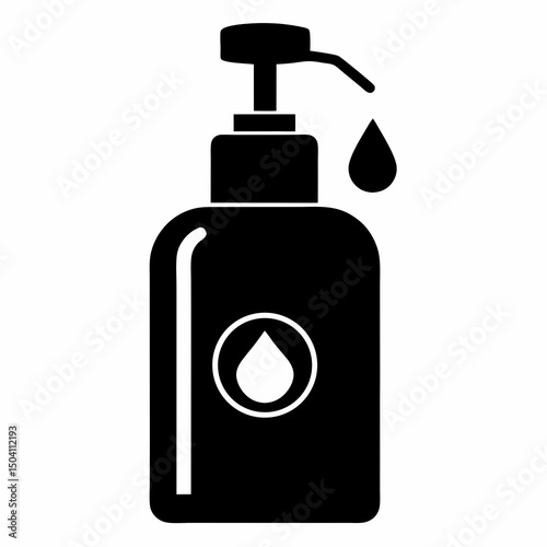 set of cosmetic bottles