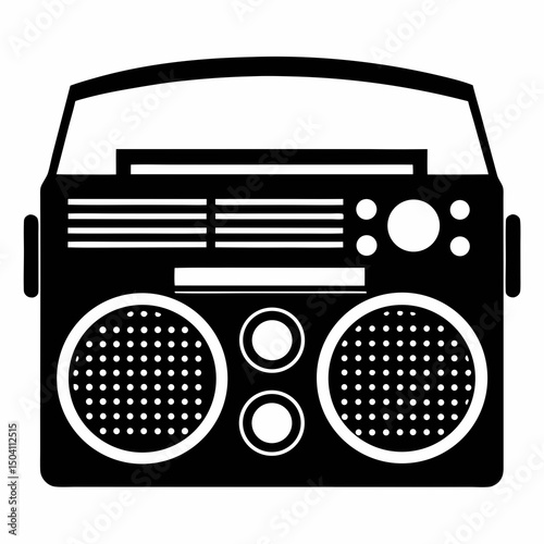 radio cassette player
