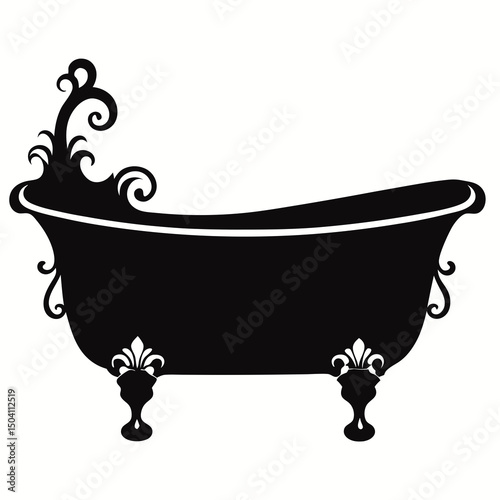 illustration of a bathroom