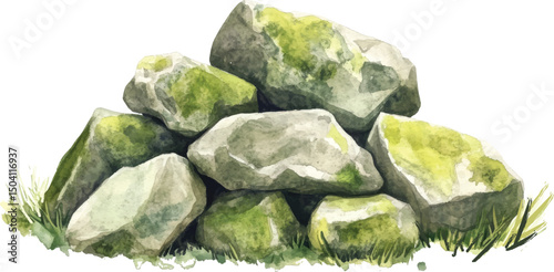 Nature Asset Pack - Forest Rocks