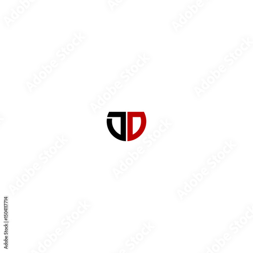 Initials Letter JD Logo