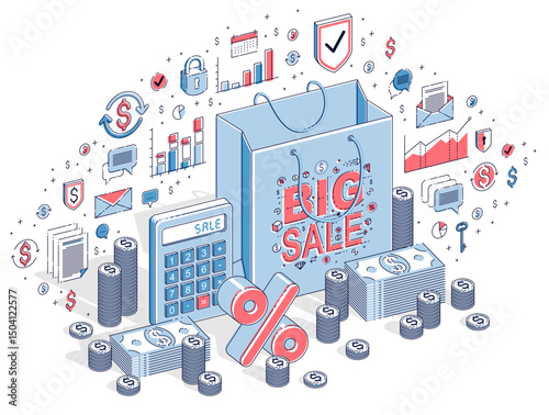 Sellout concept, Retail, Bi...