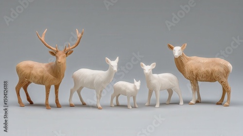 Realistic 3D Printed Animal Figurines for Decorative Inspiration photo