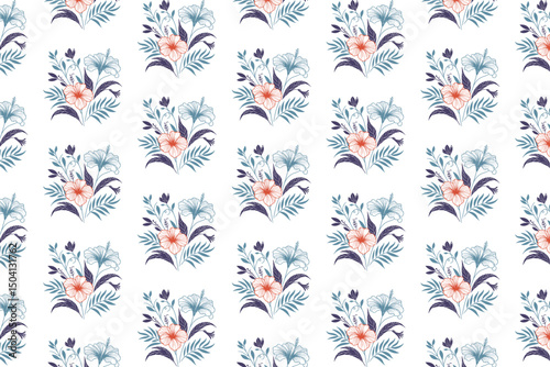 rose line art pattern, floral textile sketch, wrapping paper design, minimalist seamless repeat, fashionable pillow cover

