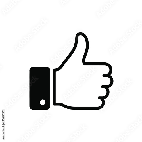 hand with thumb up