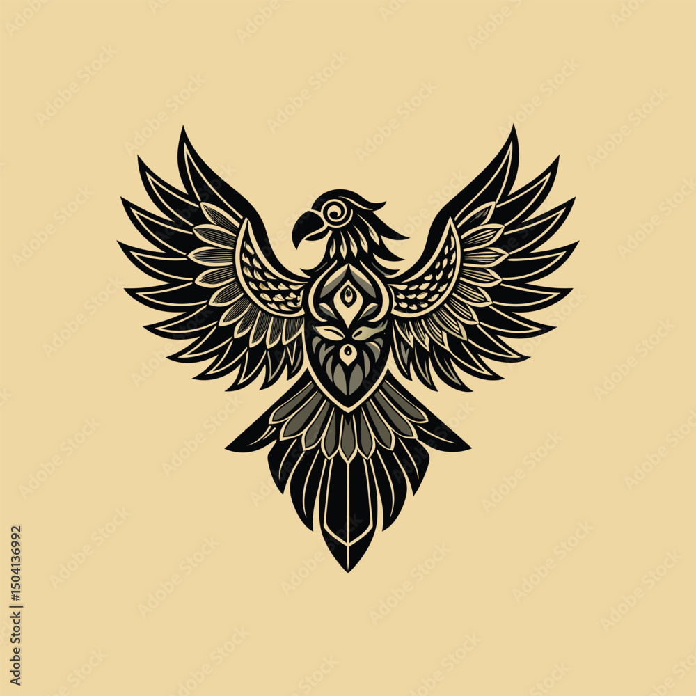 Obraz premium eagle with wings