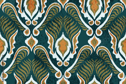 abstract seamless motif fabric patterns, abstract ikat, carpet, fabric, batik	