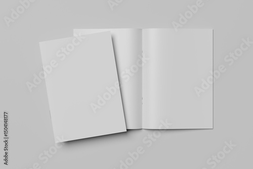 Blank A4 Brochure/Catalogue Mock-up