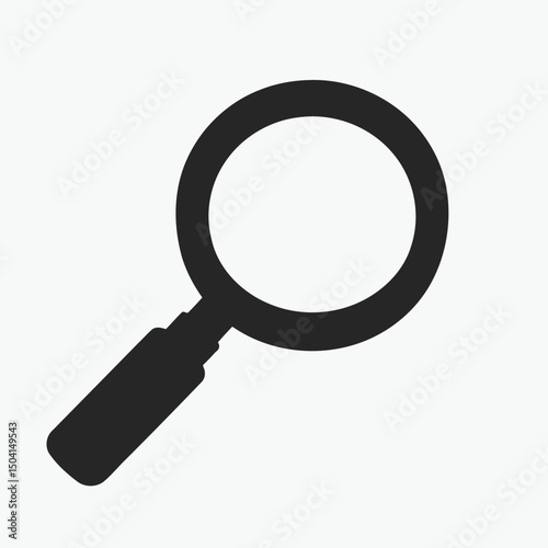 magnifying glass vector illustration