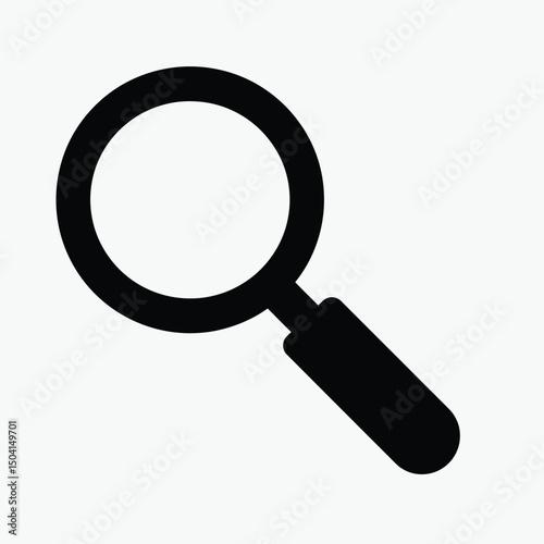 magnifying glass vector illustration