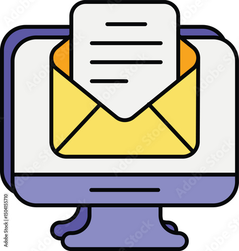 Vector Marketing and Advertisement Color Outline Icons and pack Illustrations