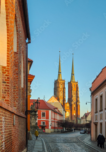 St. John the Baptist Archcathedral at the Cathedral Island, Wroclaw