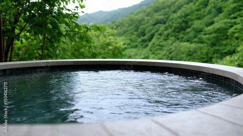 Serene Hot Tub with Mountain View