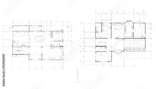 Drawings, decorations, interior design, trim, positioning, first-floor, second-floor plug switch, vector format
