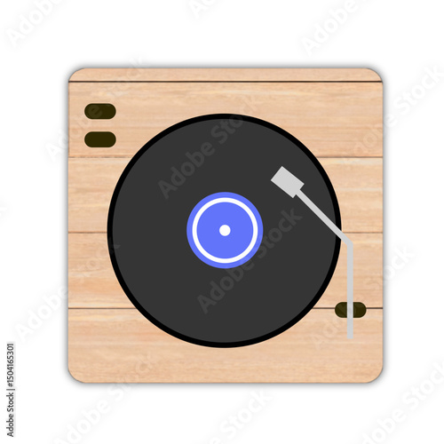 vinyl icon 