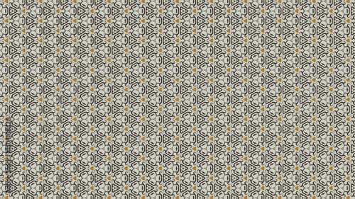 seamless motif tiles pattern design background vector.