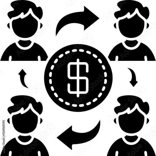 Money Distribution Icon