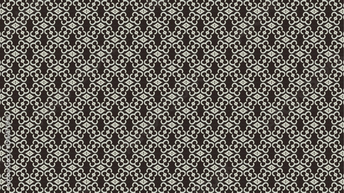 seamless motif tiles pattern design background vector.