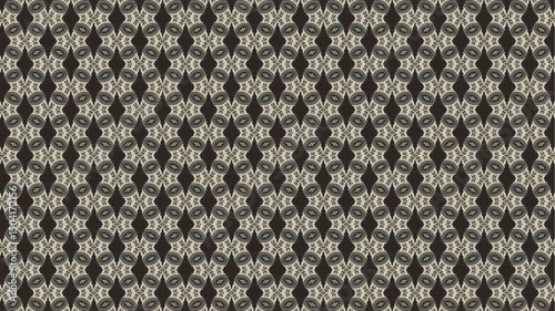 seamless motif tiles pattern design background vector.