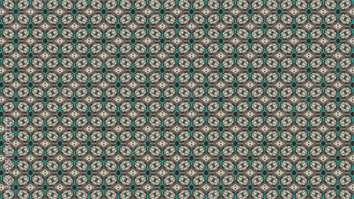 seamless motif tiles pattern design background vector.
