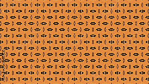 seamless motif tiles pattern design background vector.