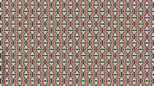 seamless motif tiles pattern design background vector.
