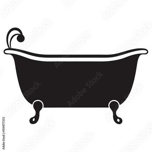 vector illustration of a bathroom