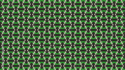 seamless motif tiles pattern design background vector.