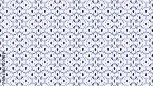 seamless motif tiles pattern design background vector.