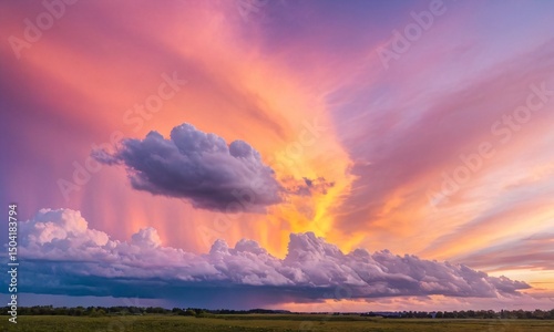 붉은노을,하늘풍경,멋있는구름