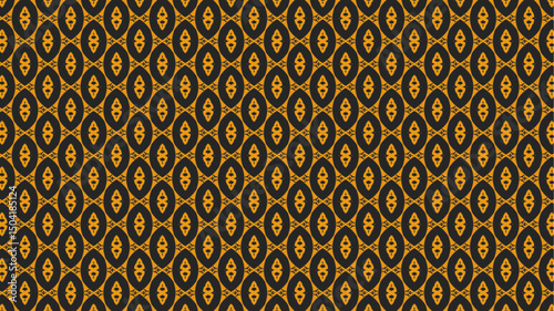 seamless motif tiles pattern design background vector.