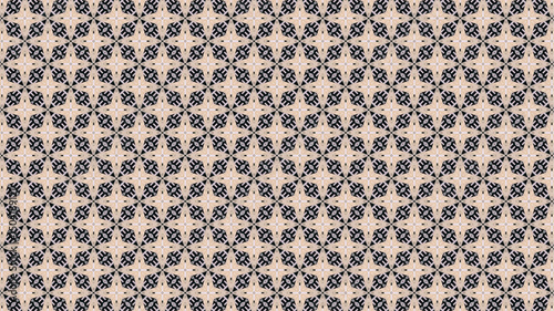 seamless motif tiles pattern design background vector.