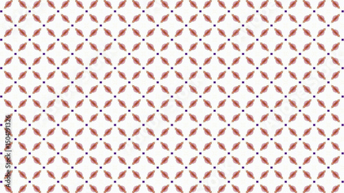seamless motif tiles pattern design background vector.