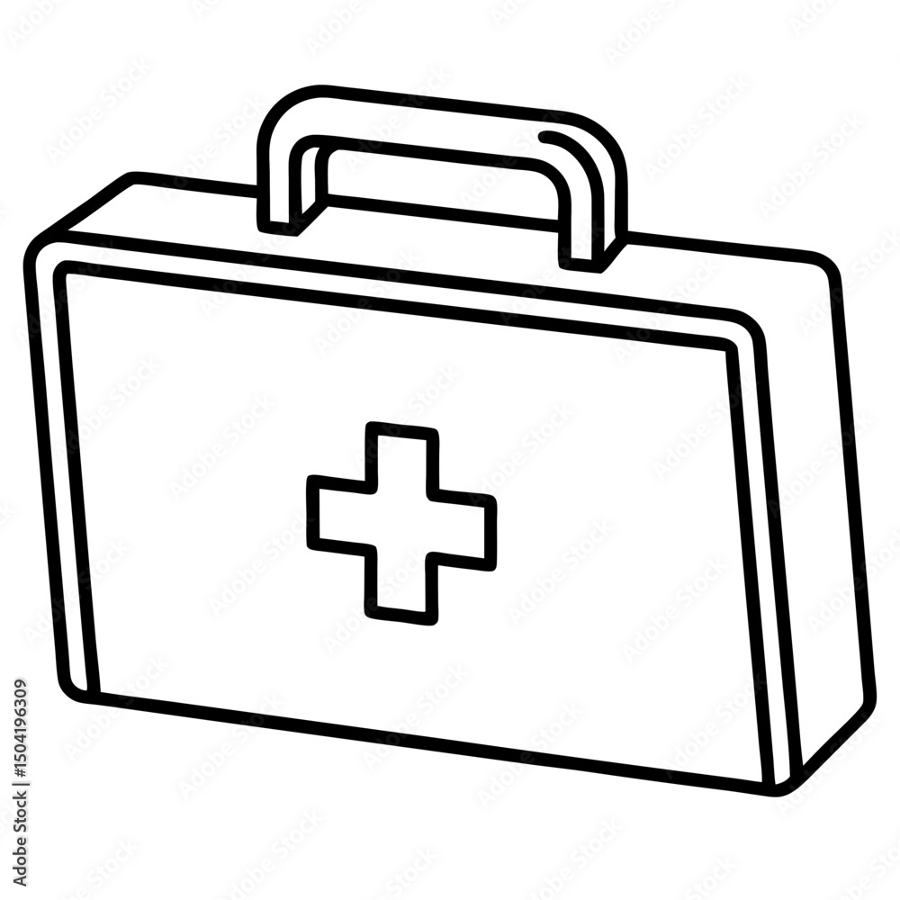 Obraz premium First-aid-kit-icon 