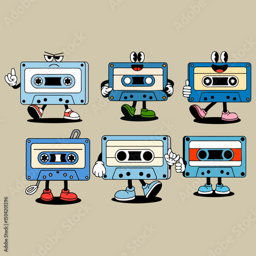  Retro Characters Music