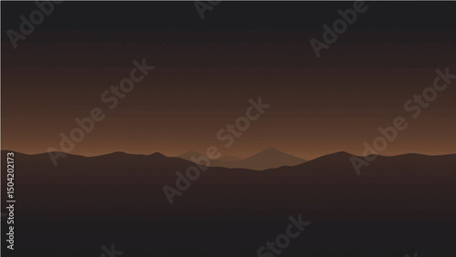 Dark brown leather abstract background with black and white elements and space for text