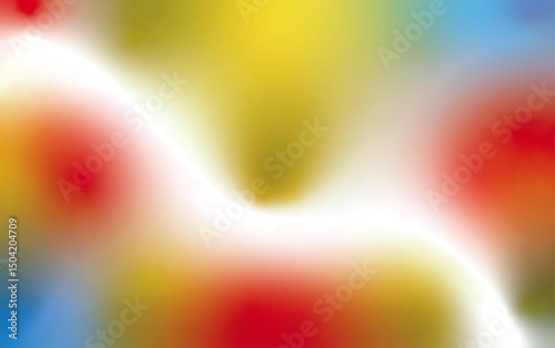 The rounded shapes resemble overlapping petals or abstract Background